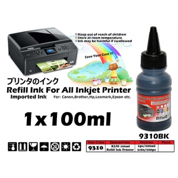 9310-Black KIJO Inkjet Printer Ink